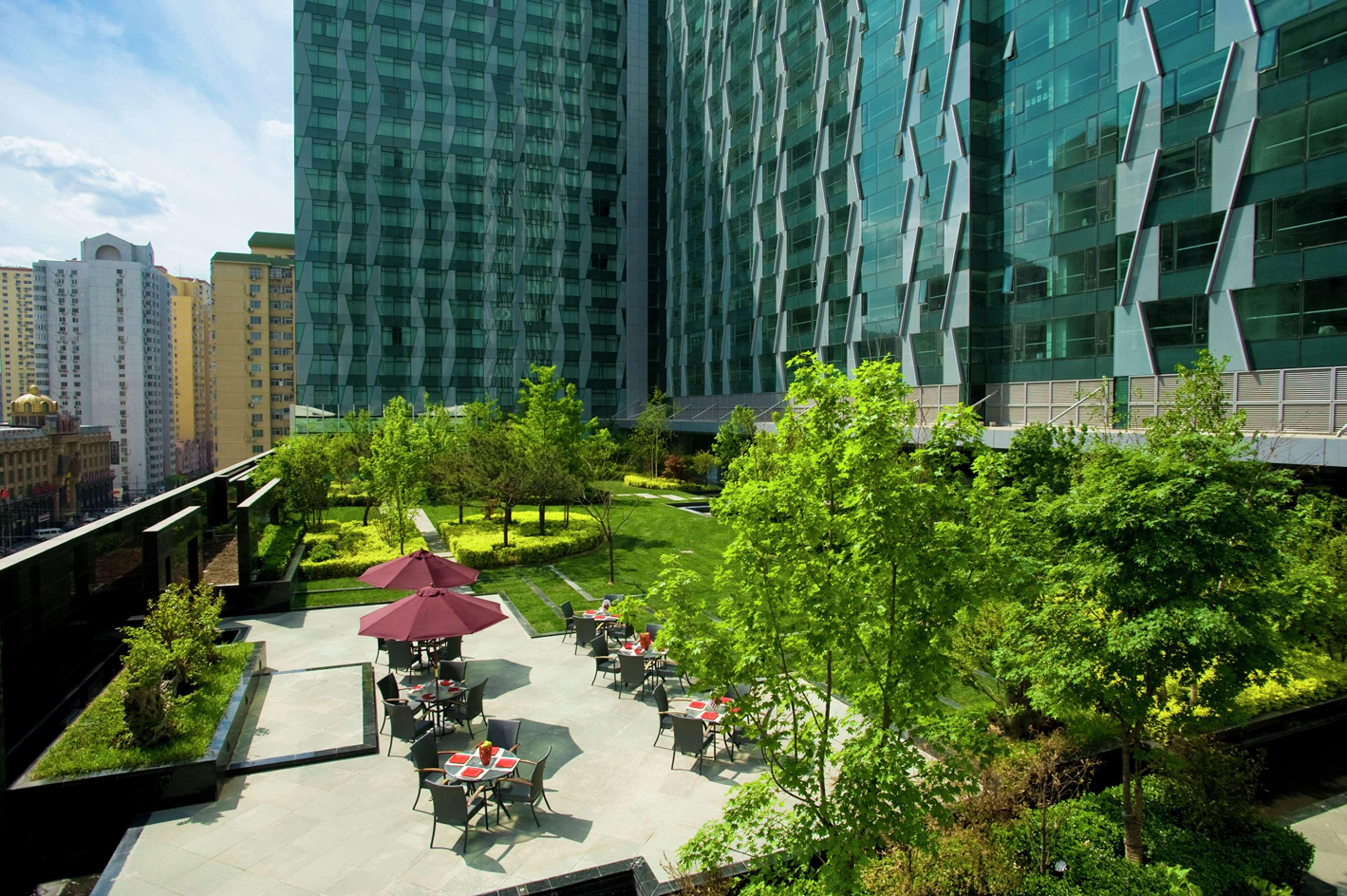 Doubletree By Hilton Beijing Hotel Exterior foto