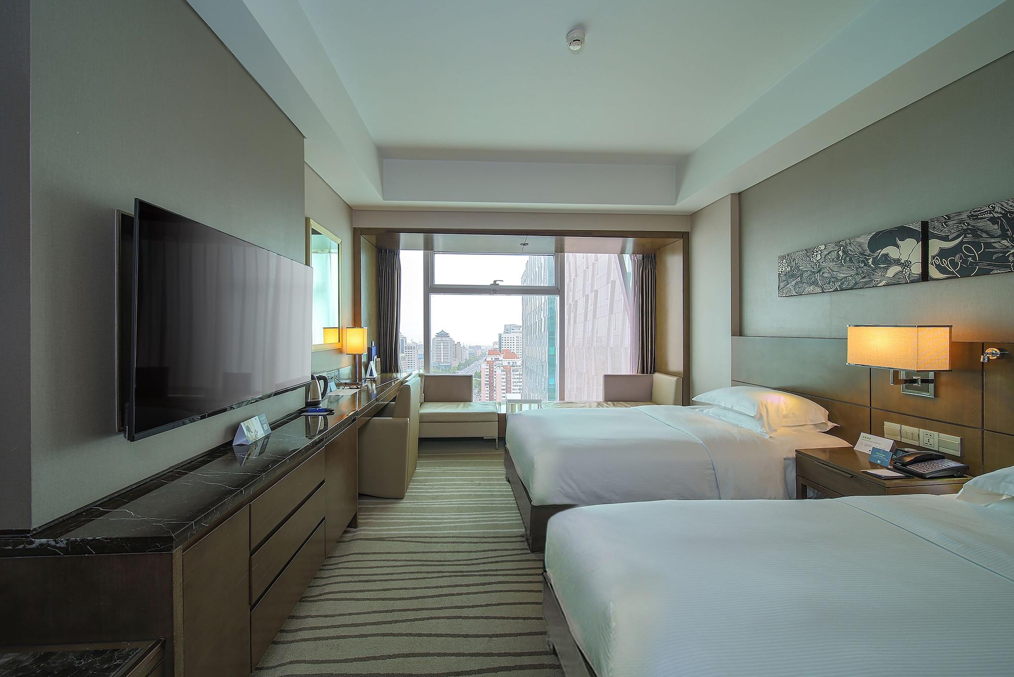Doubletree By Hilton Beijing Hotel Exterior foto