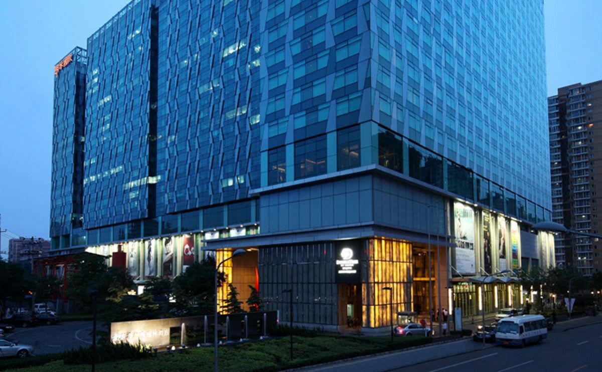 Doubletree By Hilton Beijing Hotel Exterior foto